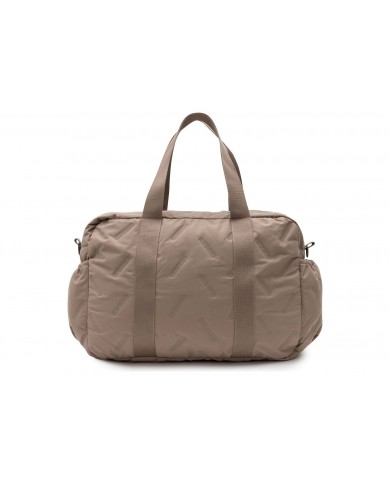 Sac Embossed Lily - Milky Coffee