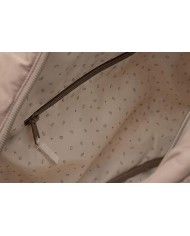 Sac Embossed Lily - Milky Coffee