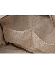 Sac Embossed Lily - Milky Coffee
