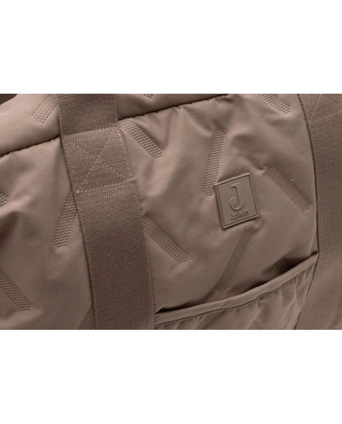 Sac Embossed Lily - Milky Coffee