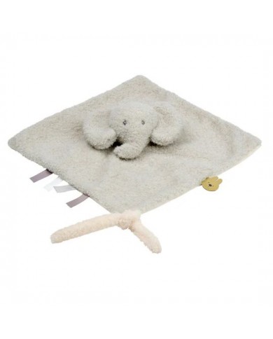 Doudou éléphant Teddy gris