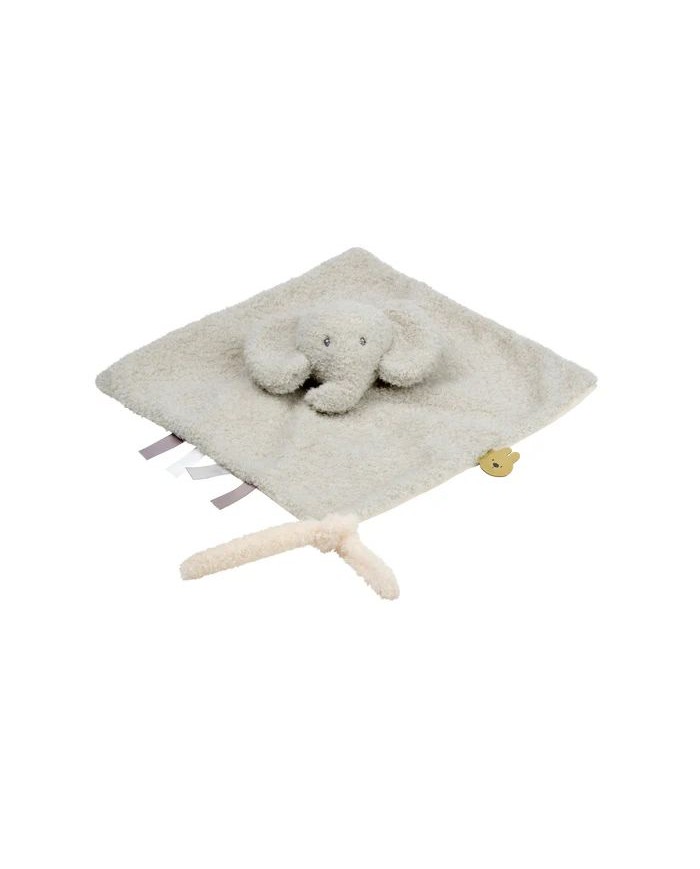 Doudou éléphant Teddy gris