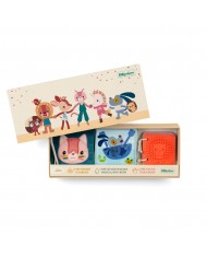 Livres sensoriels pour bébé (lot de 3) - Jungle