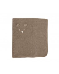 Couverture berceau bear chocolate 75x100cm TOG 2.0