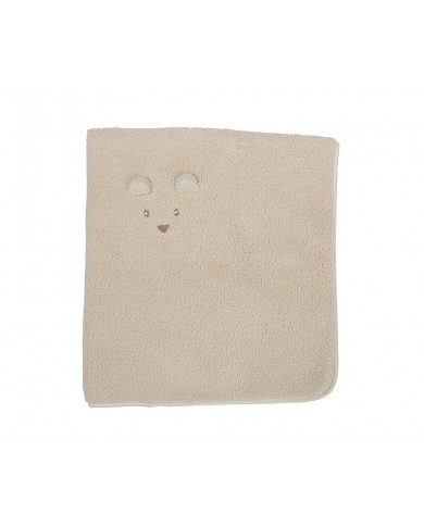 Couverture berceau bear creme 75x100cm TOG 2.0