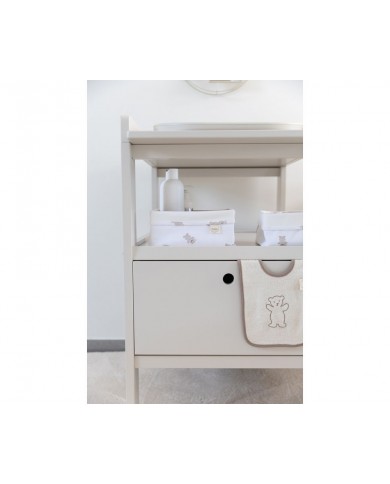 Panier de rangement (lot de 2) bear allover