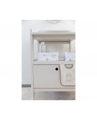 Panier de rangement (lot de 2) bear allover