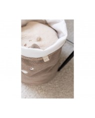 Panier de rangement large bear chocolate