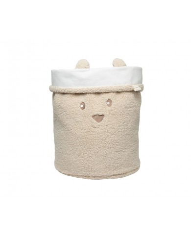 Panier de rangement large bear creme