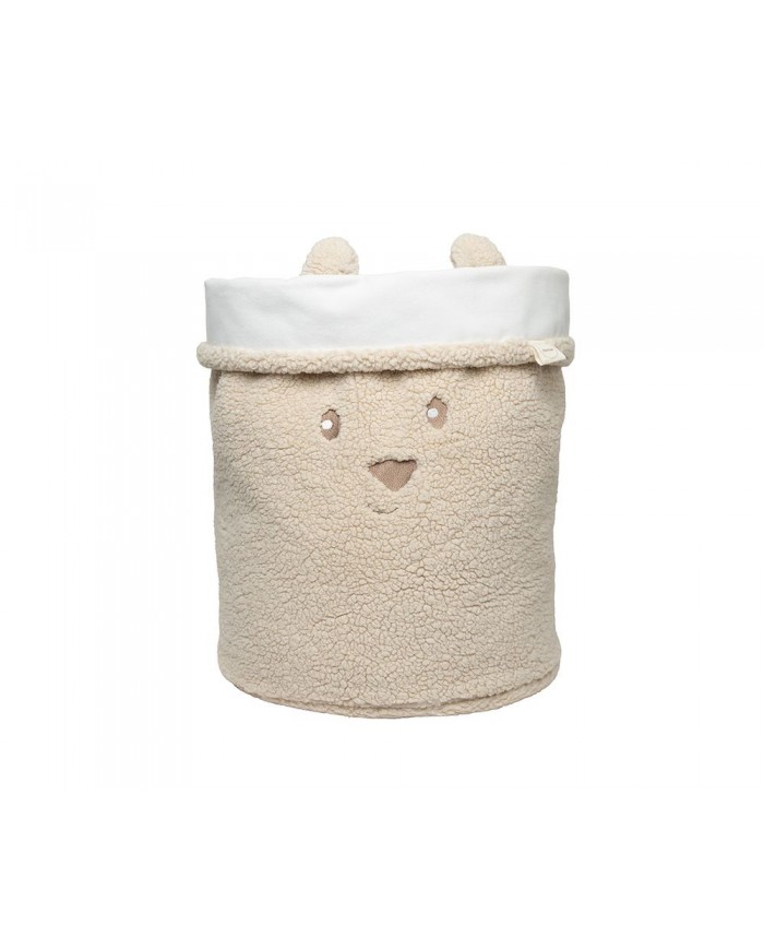 Panier de rangement large bear creme