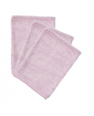 Gants de toilette (3 pieces) - Silky lilac