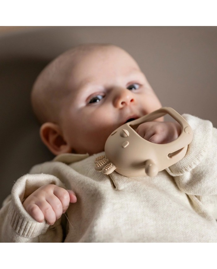 Moufle de dentition en silicone - Argile