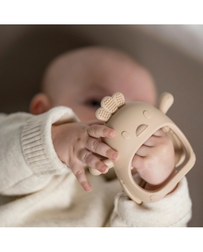 Moufle de dentition en silicone - Argile