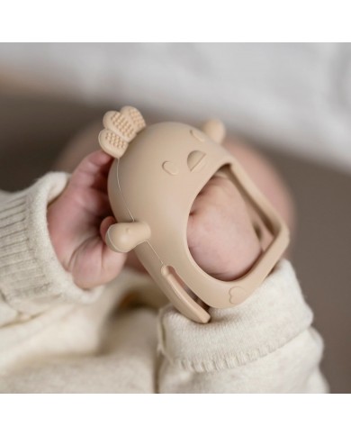 Moufle de dentition en silicone - Argile