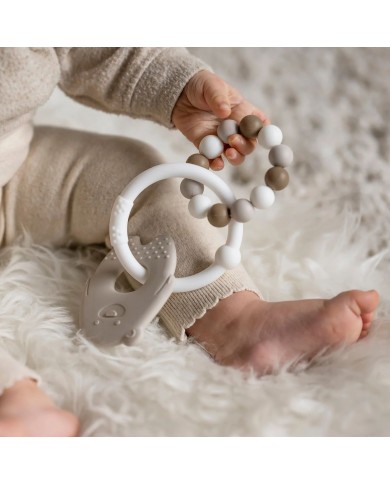 Anneau de Dentition Ours - Silicone Argile