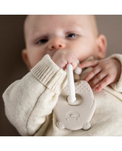 Anneau de Dentition Ours - Silicone Argile