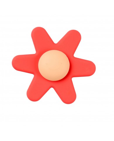 Spinner Fleur Silicone - Rose