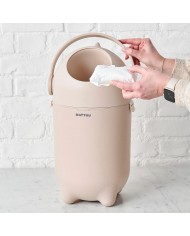Poubelle à langes Dropy - Beige