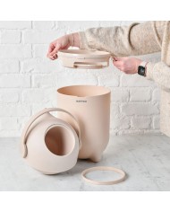 Poubelle à langes Dropy - Beige