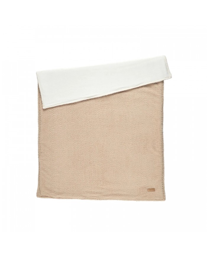 Couverture ultra douce 75x100 cm - Teddy beige