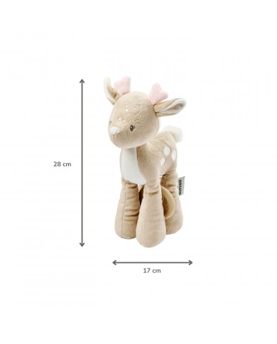 Peluche musicale 25 cm biche - Fanfan