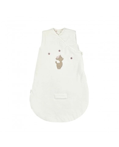 Gigoteuse 70 cm velours blanc - Fanfan - TOG 2.5