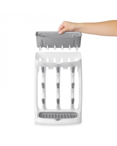 Égouttoir à biberons Compact Grey