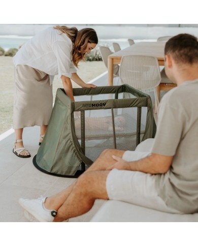 Lit de voyage - Green Moss