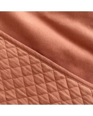 Poncho padded jersey + jersey QUILT 47 brick