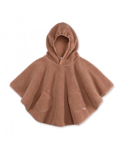 Poncho 9-36 mois Teddy + Pady Jersey - Muffin