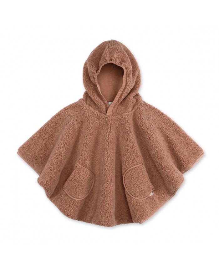 Poncho 9-36 mois Teddy + Pady Jersey - Muffin