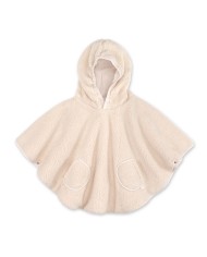 Poncho 9-36 mois Teddy + Pady Jersey - Ficelle