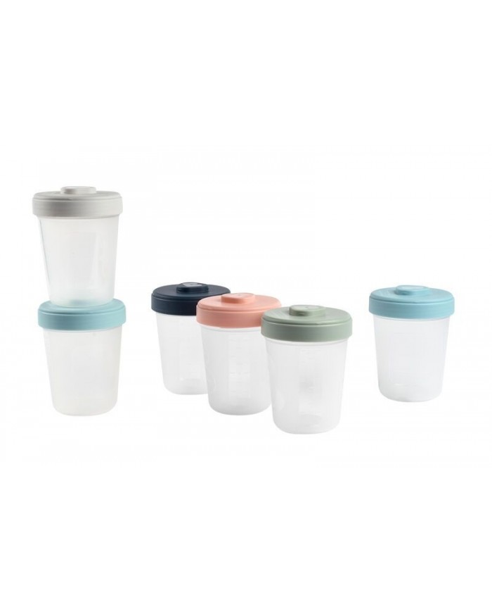 Lot de 6 portions clip 2ème âge 250ml