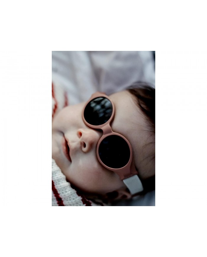 Lunettes bandeau élastiqué réglable 0-9 mois GLEE Terracotta