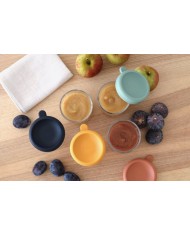 Set de 6 petits pots en verre 250 ml - Coloris mix