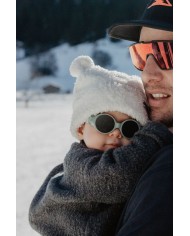 Lunettes bandeau élastiqué réglable 0-9 mois Glee sage green