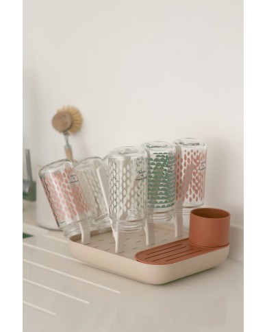 Égoutte biberons Forêt - Terracotta/Clay