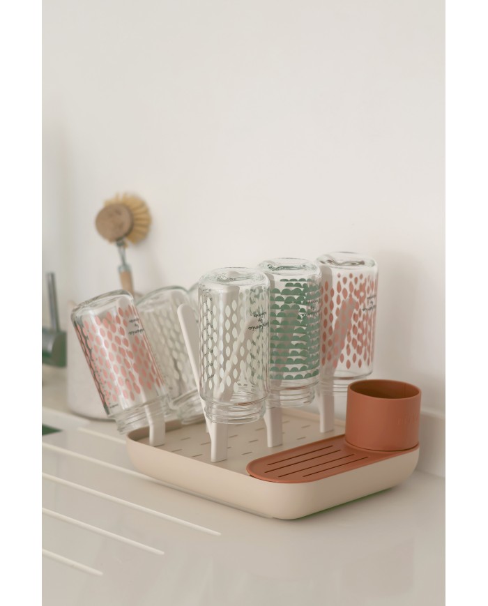 Égoutte biberons Forêt - Terracotta/Clay