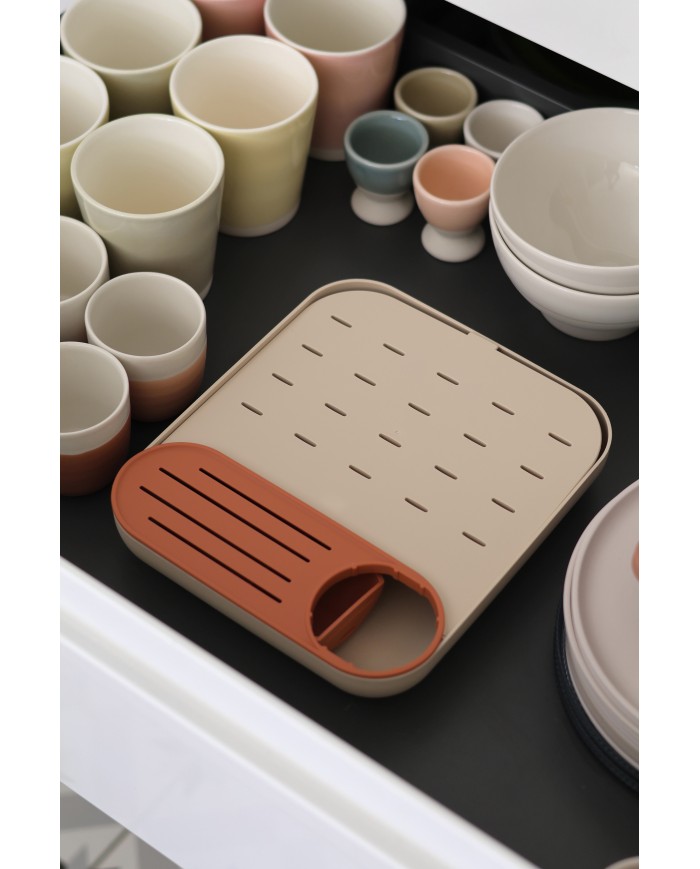 Égoutte biberons Forêt - Terracotta/Clay