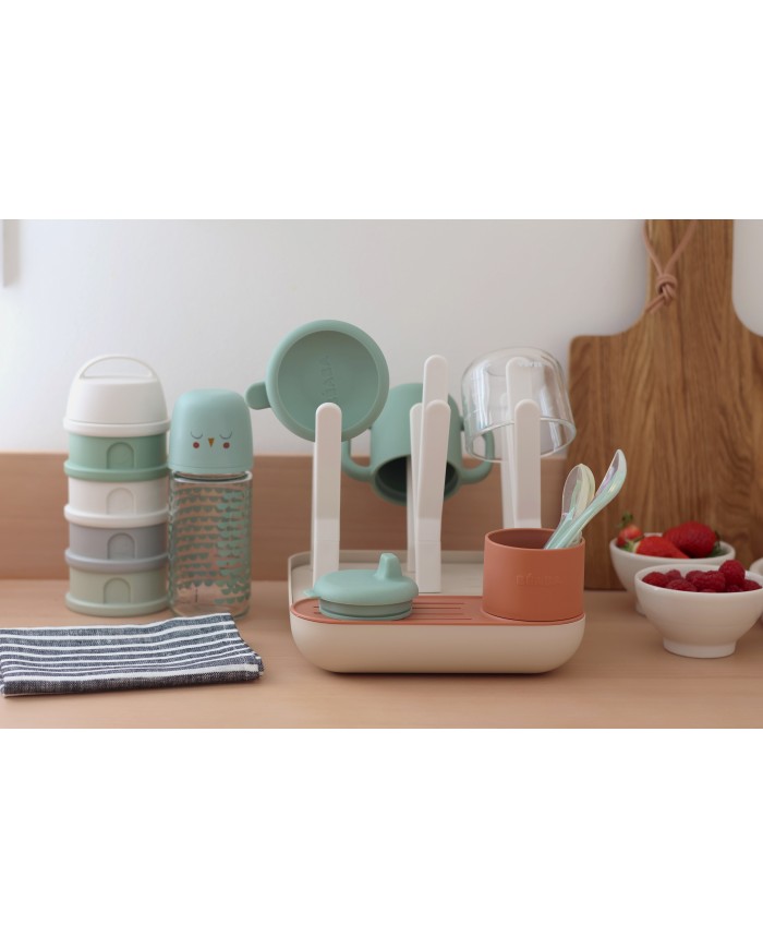 Égoutte biberons Forêt - Terracotta/Clay