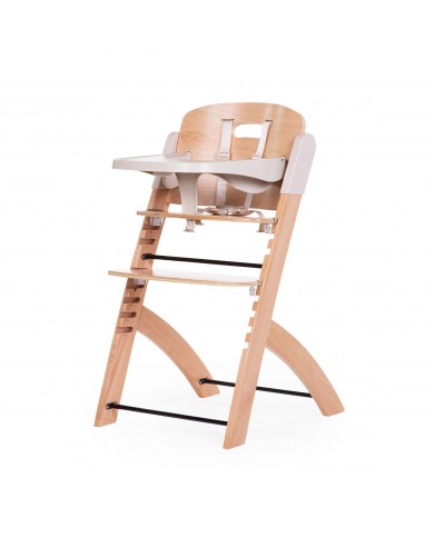 Chaise évolutive + tablette - Evosit - Naturel