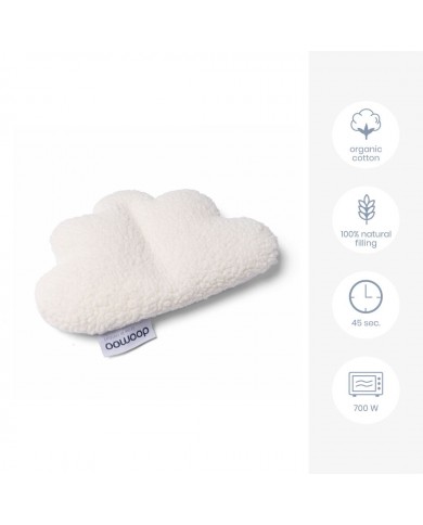 Bouillotte snoogy cloudy white