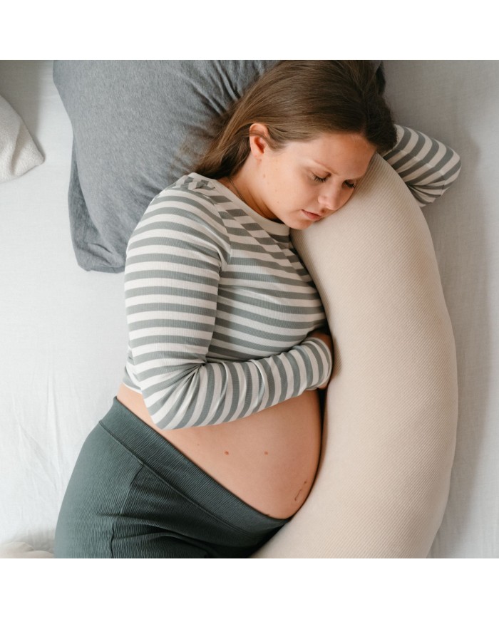 Grand coussin d'allaitement buddy - Corduroy sand