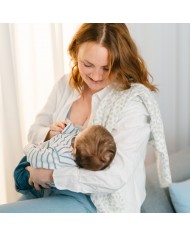 Lot de 3 tétras Lovely 70x70cm - Mini leaves green