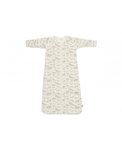 Gigoteuse avec Manches Amovible 70cm Animals Olive Green