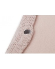 Housse matelas à langer 50x70cm Shell Knit - Wild Rose - GOTS