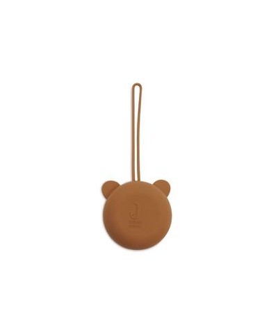 Étui à sucette en silicone Ø7cm - Caramel