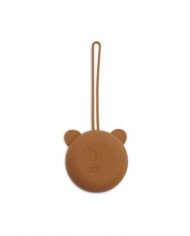 Étui à sucette en silicone Ø7cm - Caramel