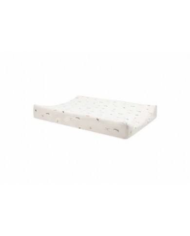Housse matelas à Langer Jersey 50x70cm - Jungle Jambo