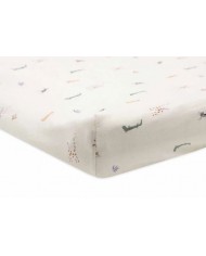 Housse matelas à Langer Jersey 50x70cm - Jungle Jambo